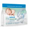 Aspirator do oczyszczania noska dla niemowląt Katarek Travel 2w1 | Duna