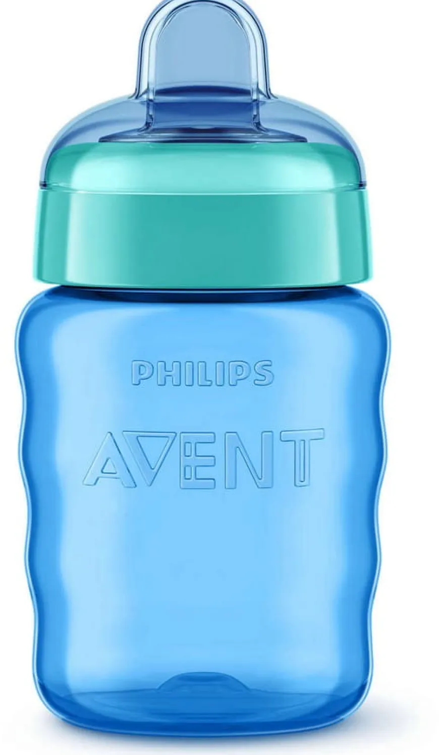 Avent Kubek niekapek niebieski z miękkim ustnikiem 260ml – idealny pierwszy kubek dla Twojego malucha