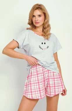 Bawełniana piżama damska Matilda | Taro 3352