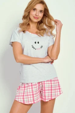 Bawełniana piżama damska Matilda  | Taro 3352