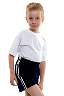 Bawełniany T-shirt dziecięcy, biały | Gucio