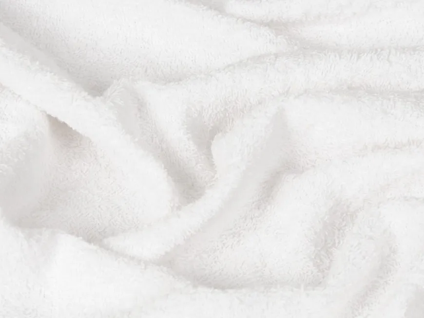 Białe okrycie kąpielowe frotte 100x100 | Maxi - BabyMatex