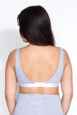 Biustonosz ciążowy i do karmienia LILLY GREY