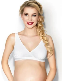 Biustonosz ciążowy i do karmienia LILLY WHITE