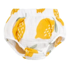 Bloomersy muślinowe ecru w cytryny - Muslin Lemons | Pinokio