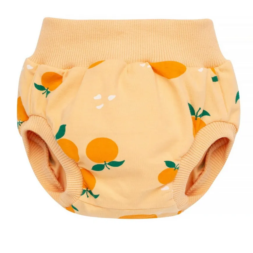 Bloomersy niemowlęce Orange - Fruit & Sun Pinokio