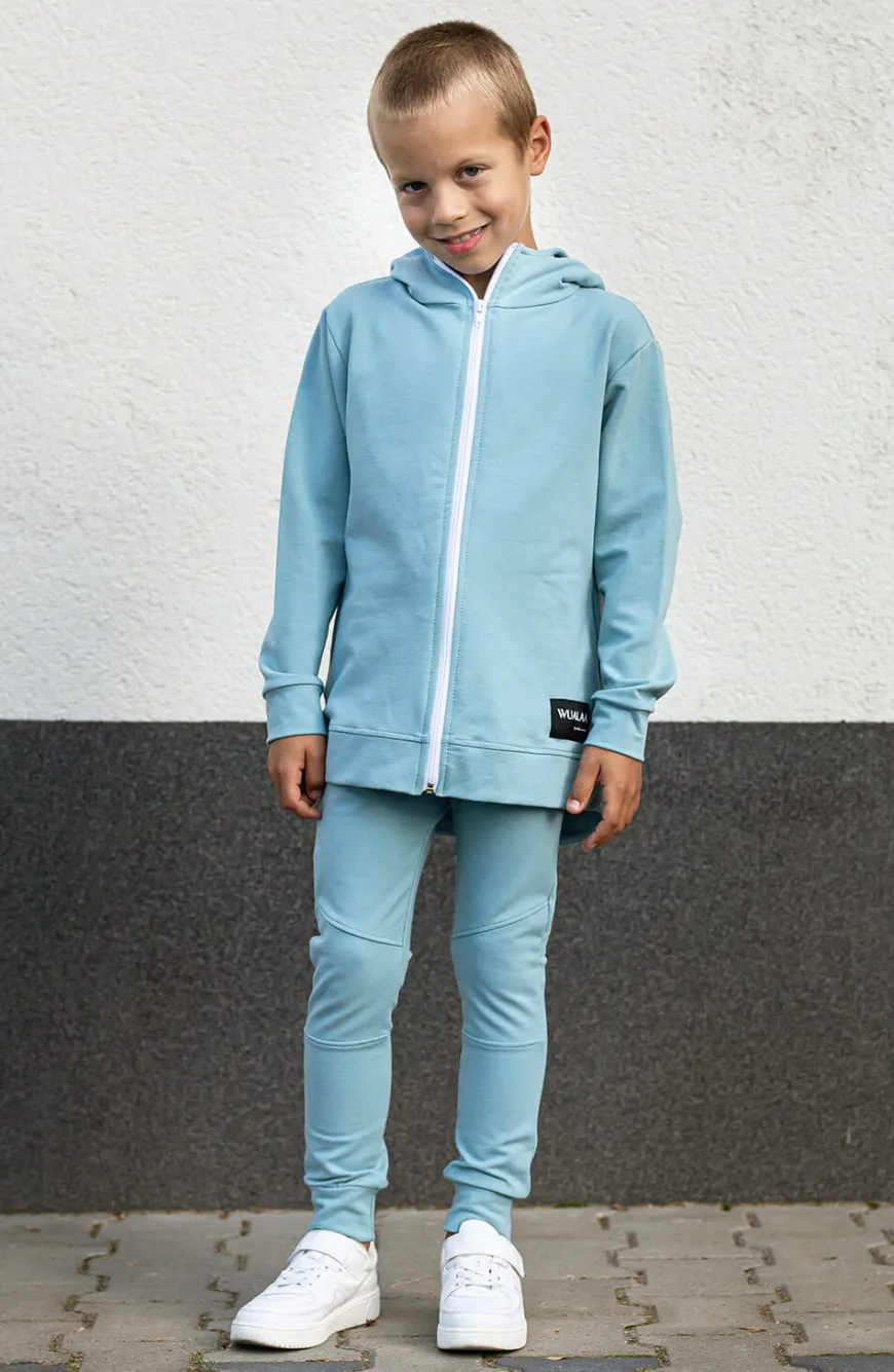 Bluza chłopięca rozpinana z kapturem Flavi/Iceberg - Wualaa by dolce sonno