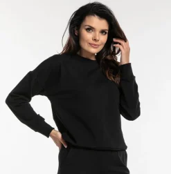 Bluza damski Mistic/ Czarna - Dolce Sonno