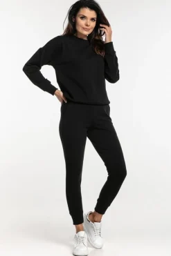 Bluza damski Mistic/ Czarna - Dolce Sonno