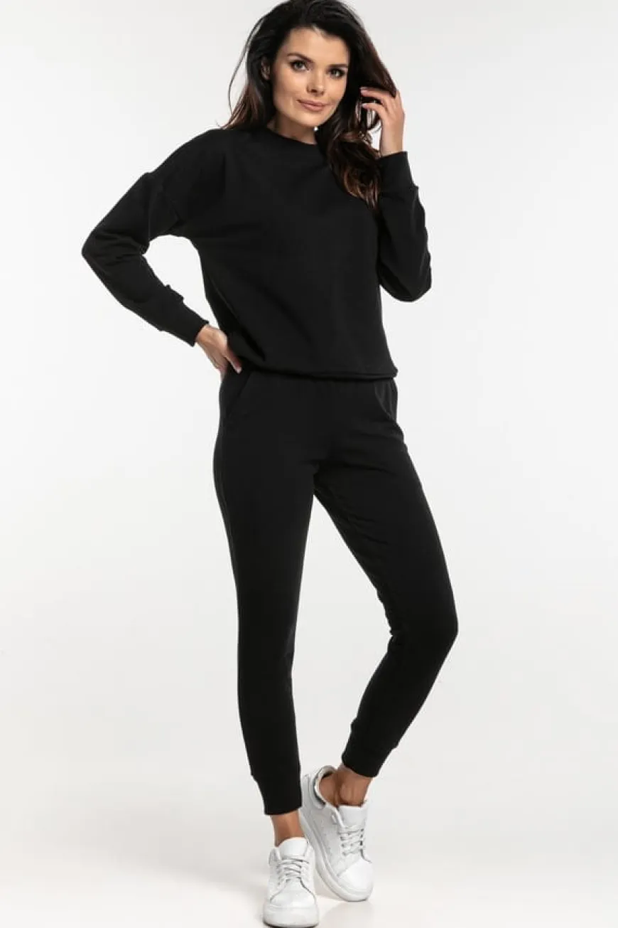 Bluza damski Mistic/ Czarna - Dolce Sonno