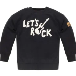 Bluza dziecięca czarna z gitarą - Let's Rock | Pinokio