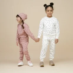 Bluza dziecięca ecru w groszki - Tres Bien | Pinokio