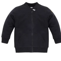 Bluza dziecięca rozpinana czarna - Let's Rock | Pinokio