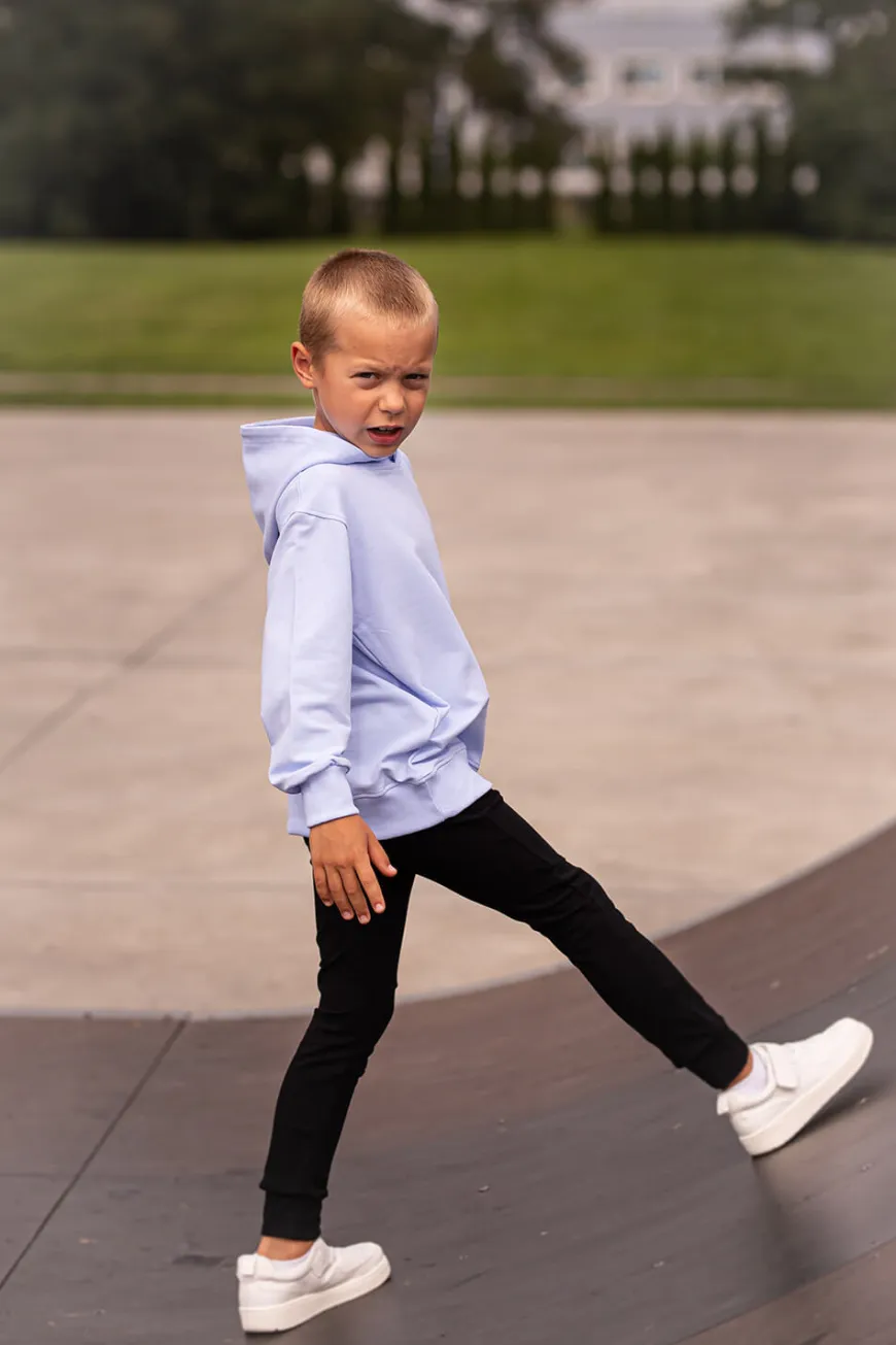 Bluza z kapturem dla chłopca Chilly/Błękit - Wualaa by dolce sonno