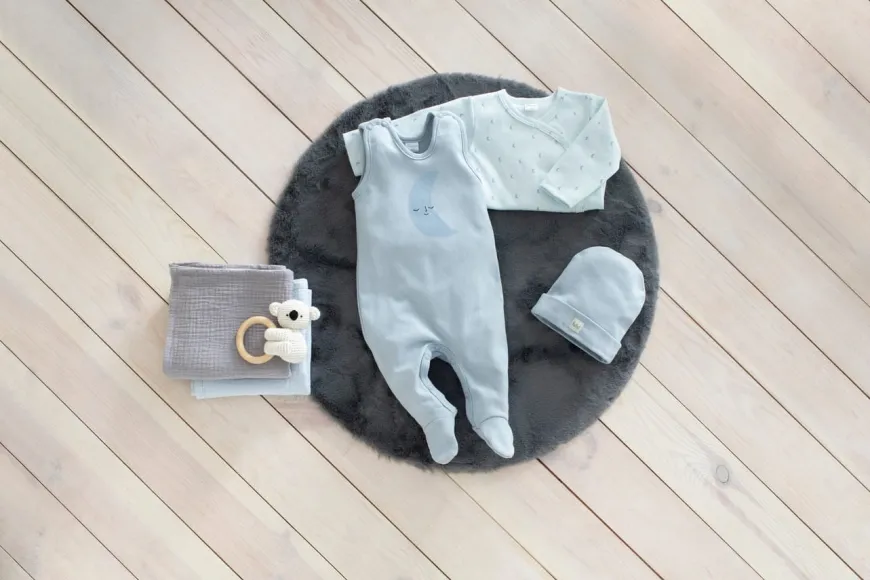 Body kopertowe z długim rękawem Blue - Hello | Pinokio
