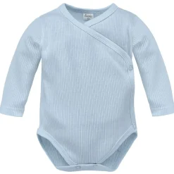 Body kopertowe z długim rękawem Prążek Blue - Lovely Day | Pinokio