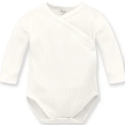 Body kopertowe z długim rękawem Prążek Cream - Lovely Day | Pinokio