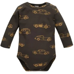 Body z długim rękawem dla chłopca - Old Cars | Pinokio