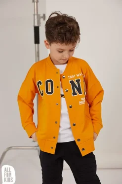 Bomberka dla chłopca na napy pomarańczowa ICONIC - All for Kids