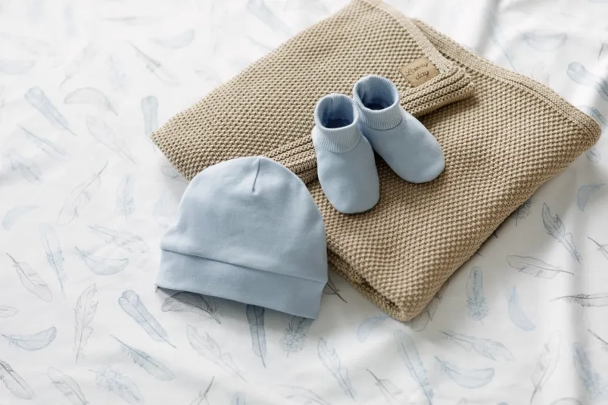 Buciki niemowlęce Skarpetki Baby Blue - Lovely Day | Pinokio