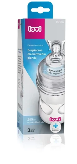 Butelka antykolkowa Medical+ 250 ml (3m+) | Lovi 21/563