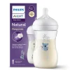 Butelka do karmienia Philips Avent Natural Responsywna dekor 260ml ze smoczkiem 1m+