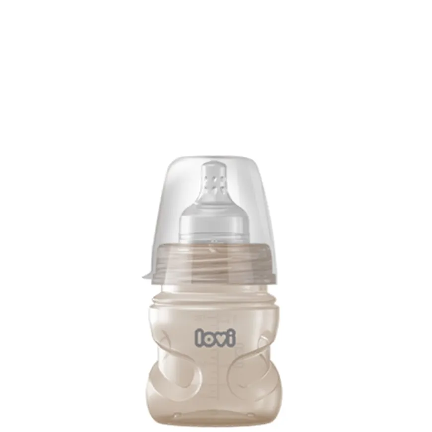 Butelka do karmienia Trends Beżowa 120 ml (0m+) | Lovi 21/565