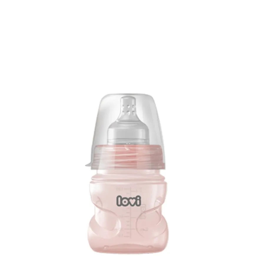 Butelka do karmienia Trends Różowa 120 ml (0m+) | Lovi 21/565