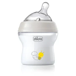 Butelka Natural Feeling plastikowa Chicco do karmienia od pierwszych dni życia 150ml nautralna