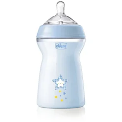 Butelka Natural Feeling plastikowa Chicco do karmienia  6 m + 330 ml Boy