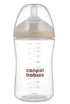 Butelka Natural Shape ze smoczkiem dwustrefowym 260 ml Canpol Babies