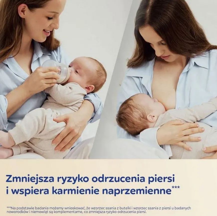 Butelka Natural Shape ze smoczkiem dwustrefowym 260 ml Canpol Babies