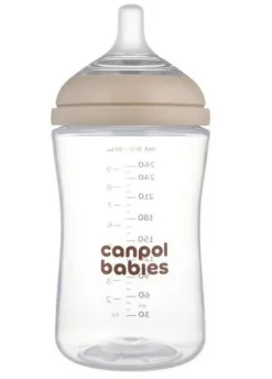 Butelka Natural Shape ze smoczkiem dwustrefowym 260 ml Canpol Babies