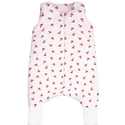 Całoroczny śpiworek bawełniany dla dziecka z nogawkami 2,5 TOG Sweet Cherry | Dolce Sonno