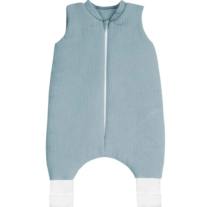 Całoroczny śpiworek niemowlęcy muślinowy Double Gauze 2,5 TOG Khaki | Dolce Sonno