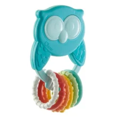CHICCO ECO+ Grzechotka dla niemowląt Sowa