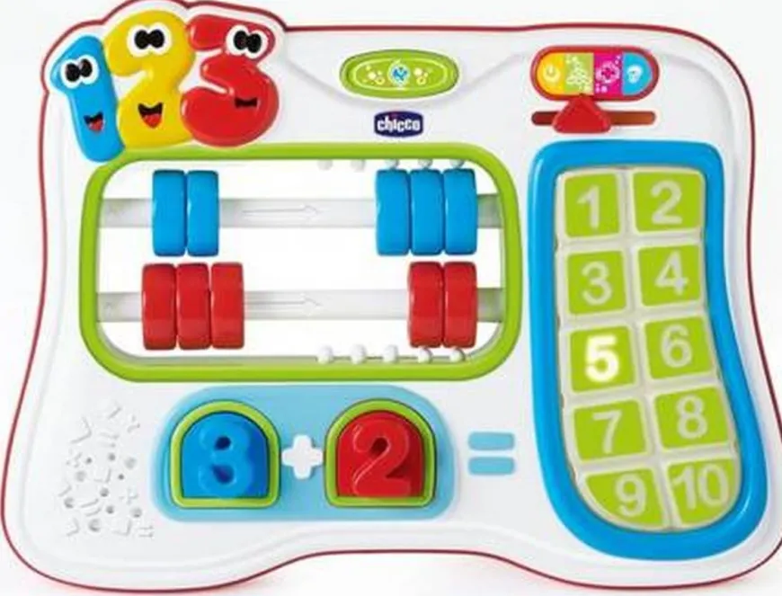 Chicco EDU Liczydło PL/EN/DE/ES - zabawka edukacyjna