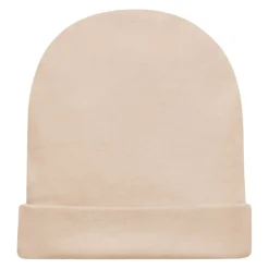 Czapka bawełniana dla niemowlaka Beige - Lovely Day | Pinokio