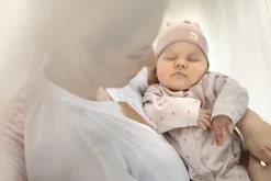 Czapka bawełniana dla niemowlaka Pink - Hello | Pinokio