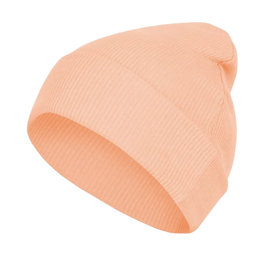 Czapka DYZIO dla niemowląt i dzieci, Orange Prążek - Dolce Sonno