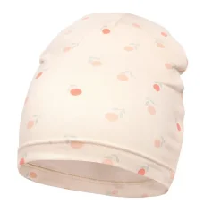 Czapka dziecięca beanie różowa w owoce - Summer Garden Pinokio