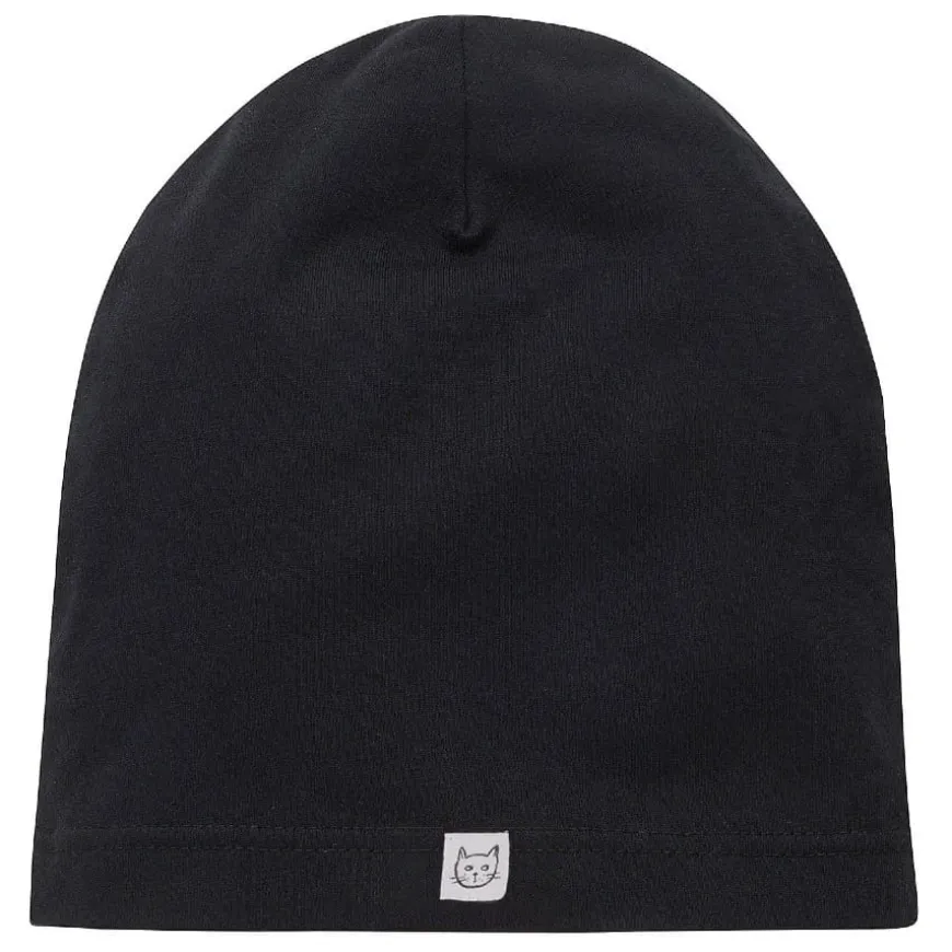 Czarna czapka dziecięca beanie - Tres Bien Pinokio