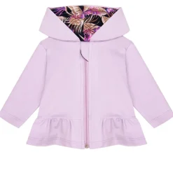 Dres niemowlęcy dla dziewczynki Lily/ Wrzos - Exotic Flowers - Dolce Sonno