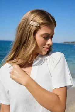 Dzianinowa piżama damska z koszulką Polo i krótkimi spodenkami Sia od Sensis