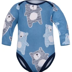 Dziecięce body długi rękaw Granatowe Koala - Dolce Sonno