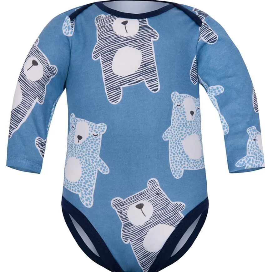 Dziecięce body długi rękaw Granatowe Koala - Dolce Sonno