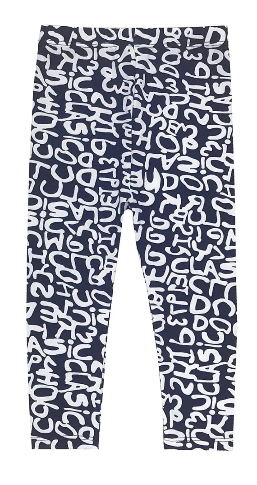 Dziewczęce legginsy Dolce Sonno - Litery