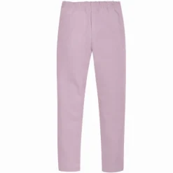Dziewczęce legginsy fioletowe z elastycznej dzianiny – Magic Vibes Pinokio