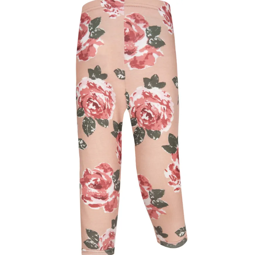 Dziewczęce legginsy niemowlęce Róże Fluid - Dolce Sonno