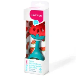 Edukacyjny gryzak z grzechotką Tasty watermelon | Babyono 499/02